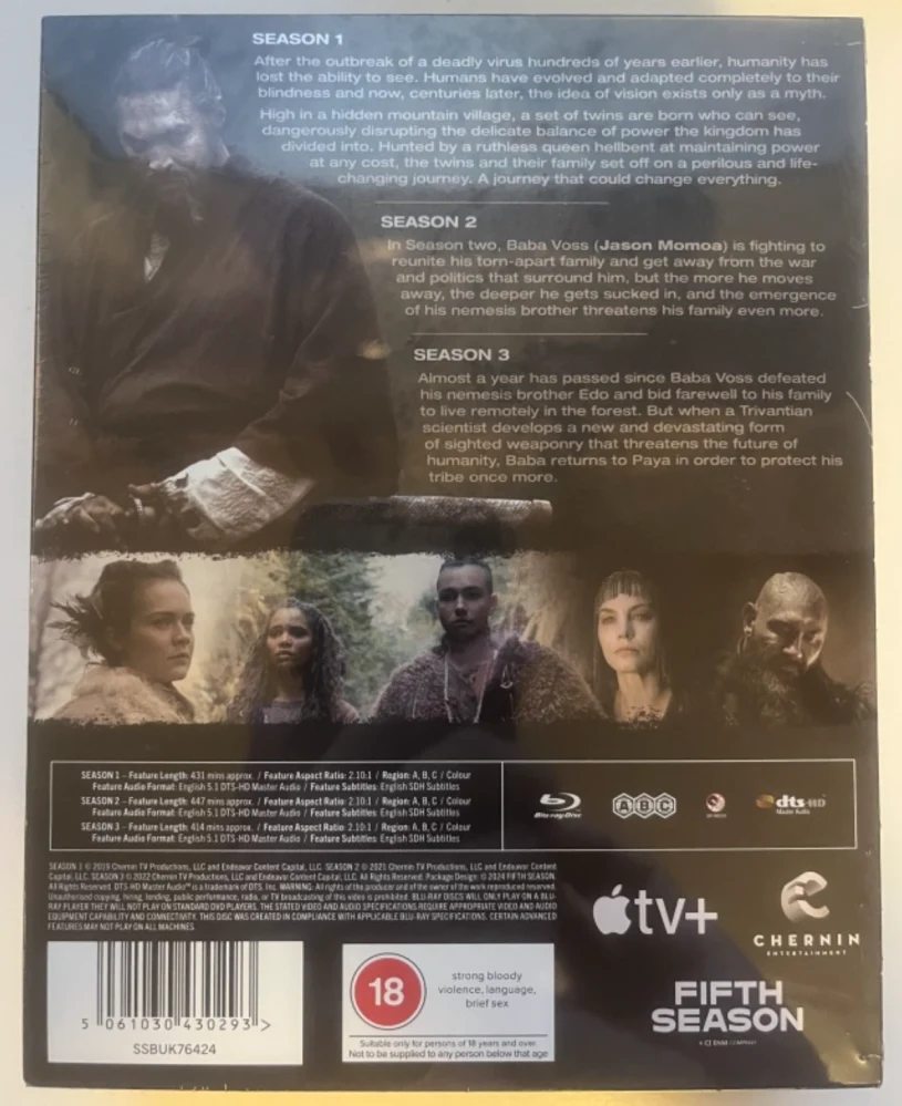 See - Seasons 1 to 3 - Complete Collection (Blu-ray)