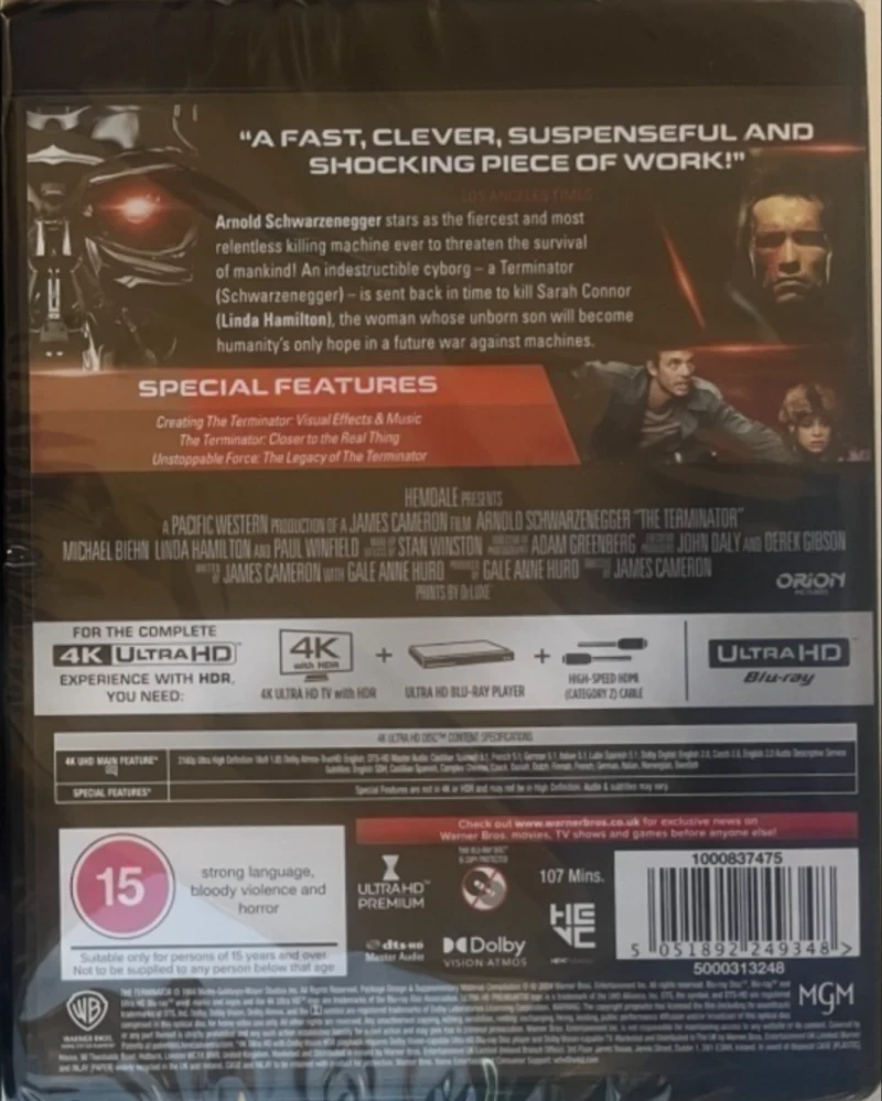 Terminator - tuhoaja (4K Ultra HD)