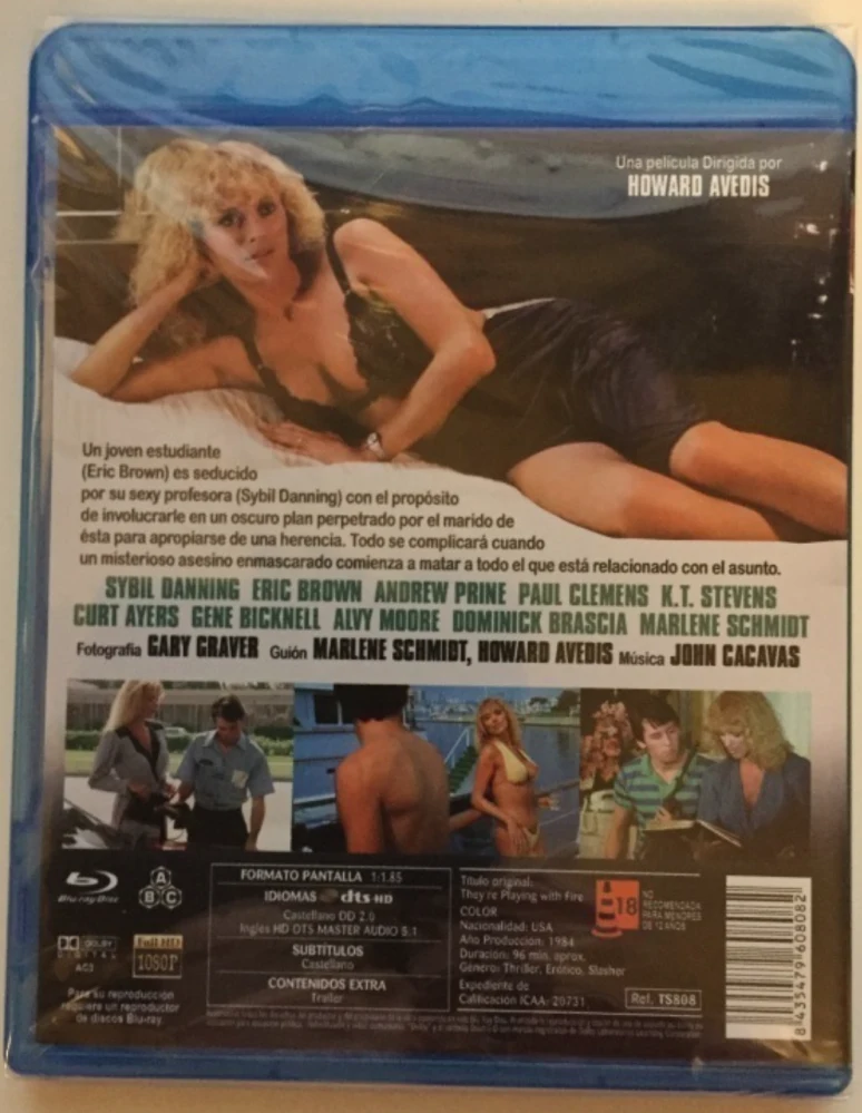 They're Playing With Fire (Blu-ray) Sybil Danning (1984)