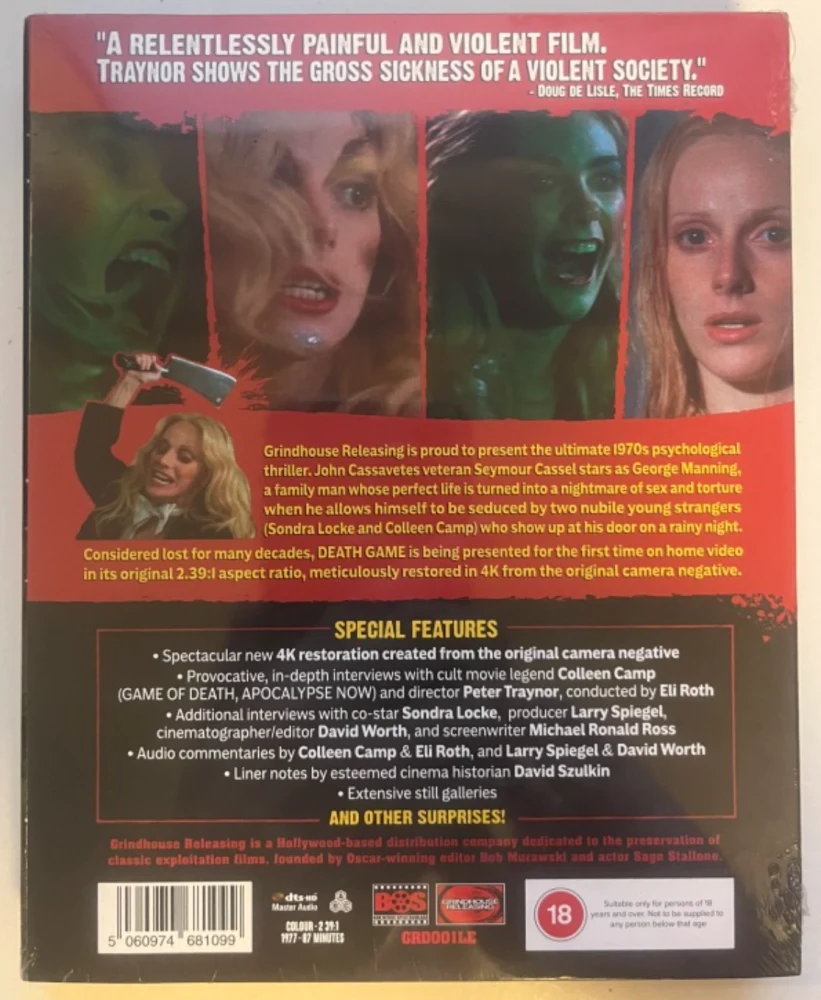 Death Game (2-Blu-ray) Vihkonen (1977)