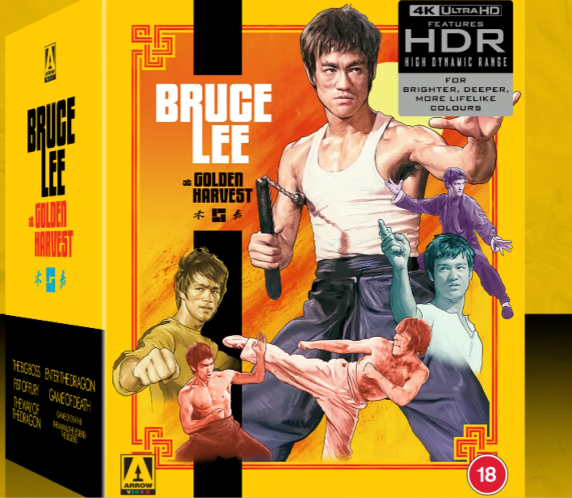 BRUCE LEE AT GOLDEN HARVEST LIMITED EDITION 4K ULTRA HD