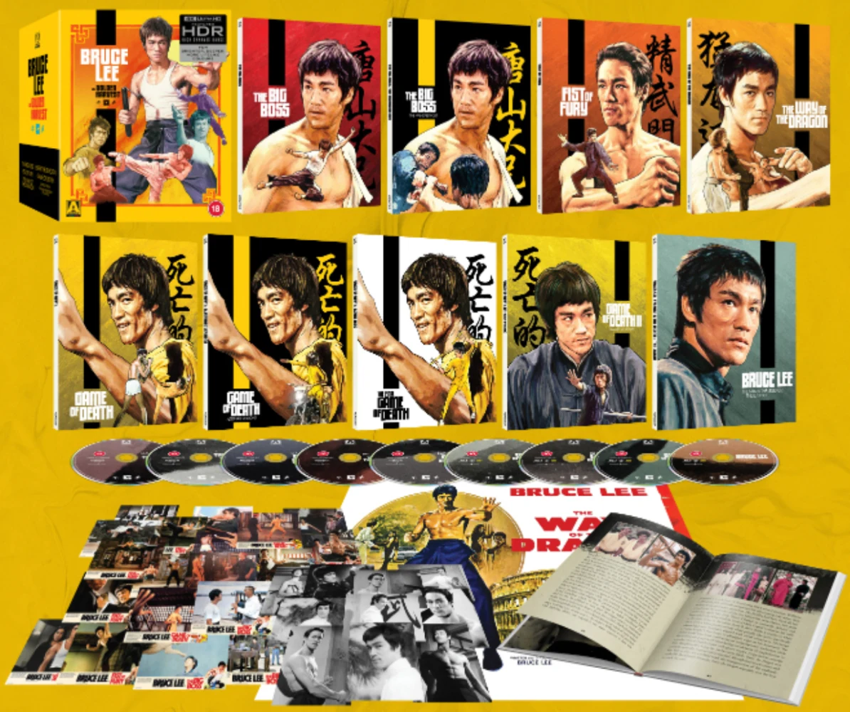BRUCE LEE AT GOLDEN HARVEST LIMITED EDITION 4K ULTRA HD