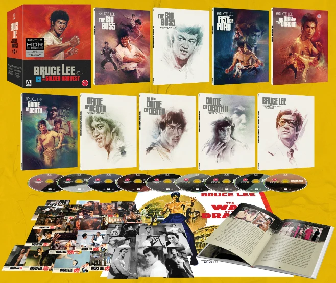 BRUCE LEE AT GOLDEN HARVEST LIMITED EDITION 4K ULTRA HD