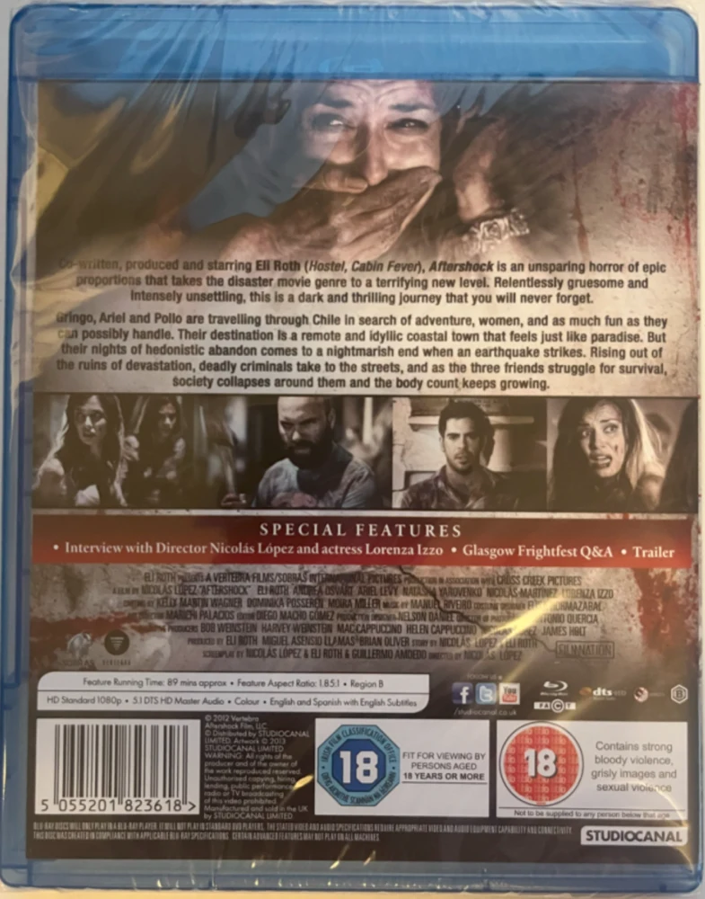 Aftershock (Blu-ray) Eli Roth (2012)