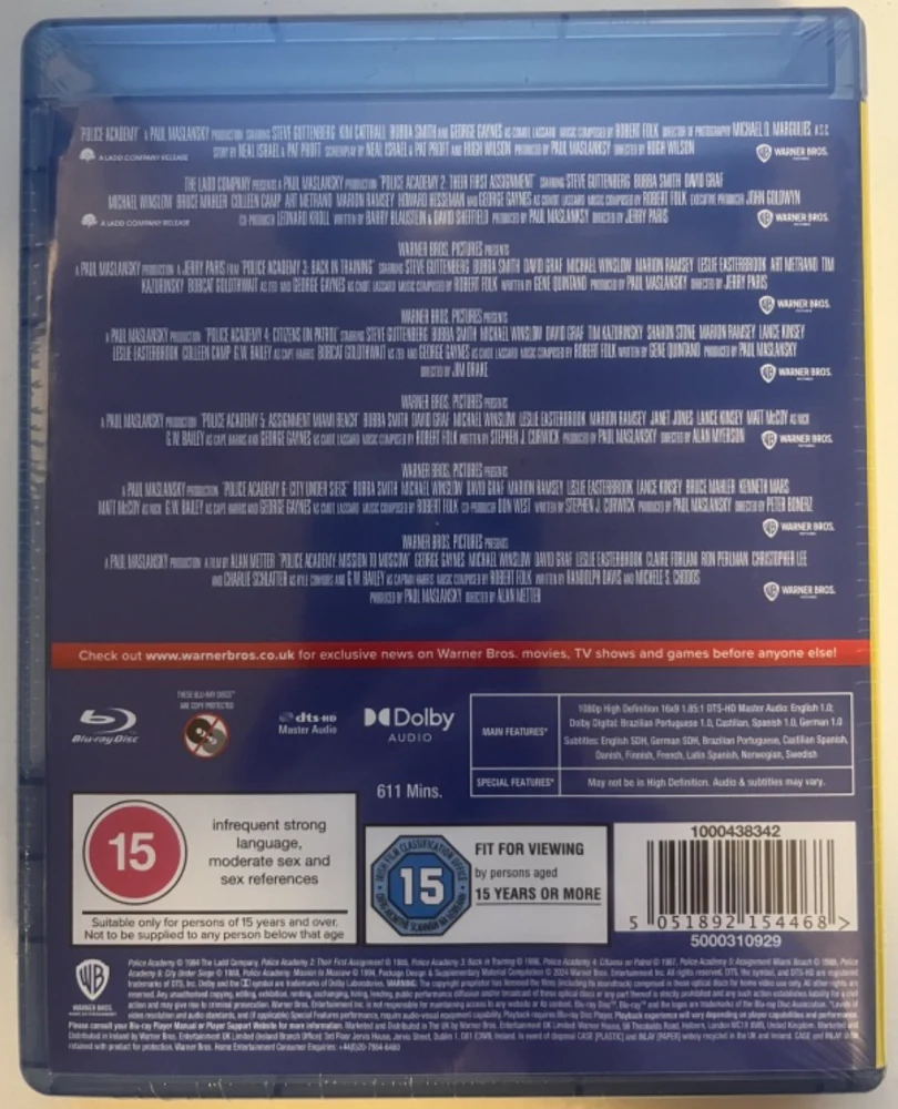 Poliisiopisto - Täydellinen Kokoelma (7 disc) Blu-ray