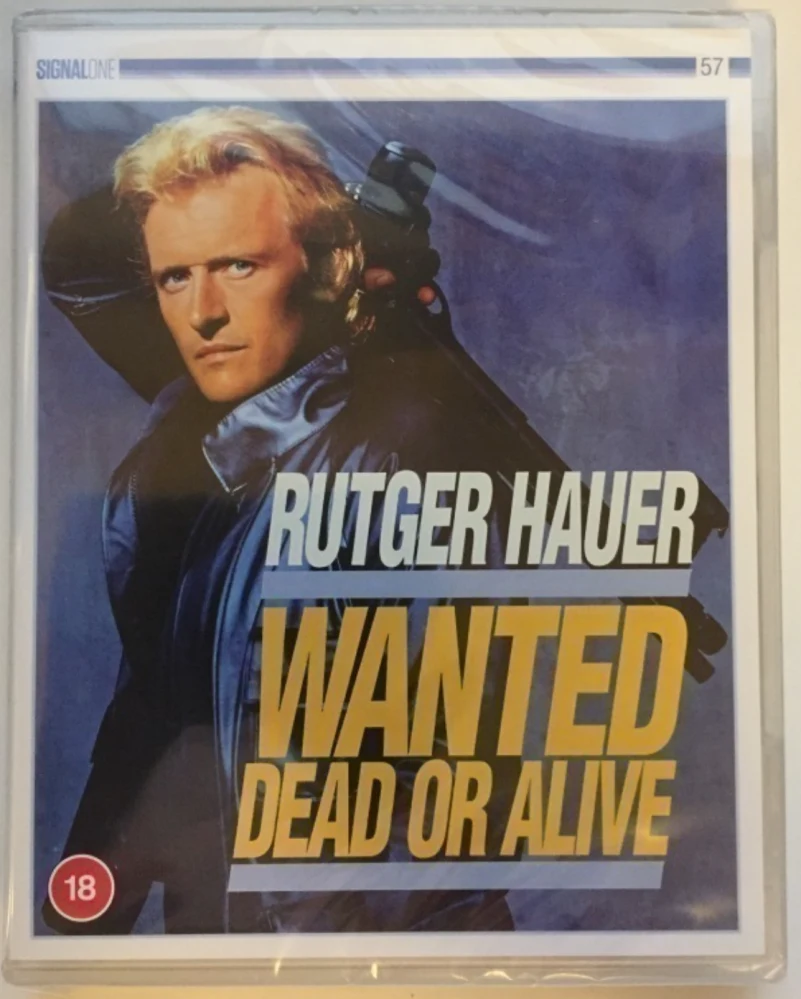 Wanted : Dead Or Alive (1987) Rutger Hauer (Blu-ray)