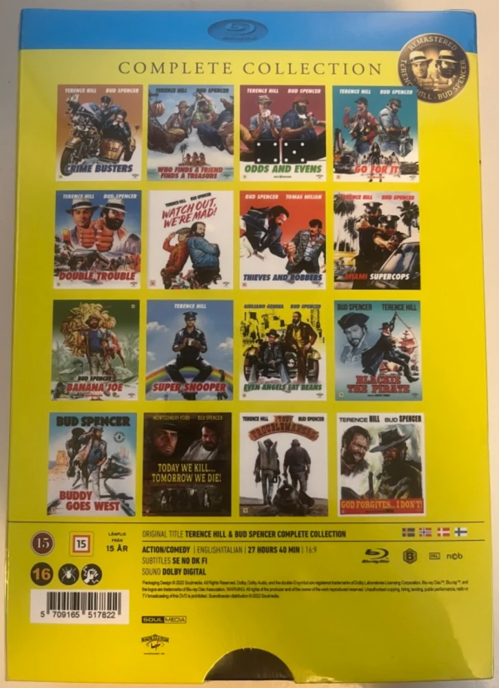 BUD & TERENCE COMPLETE COLLECTION (16x BLU-RAY)