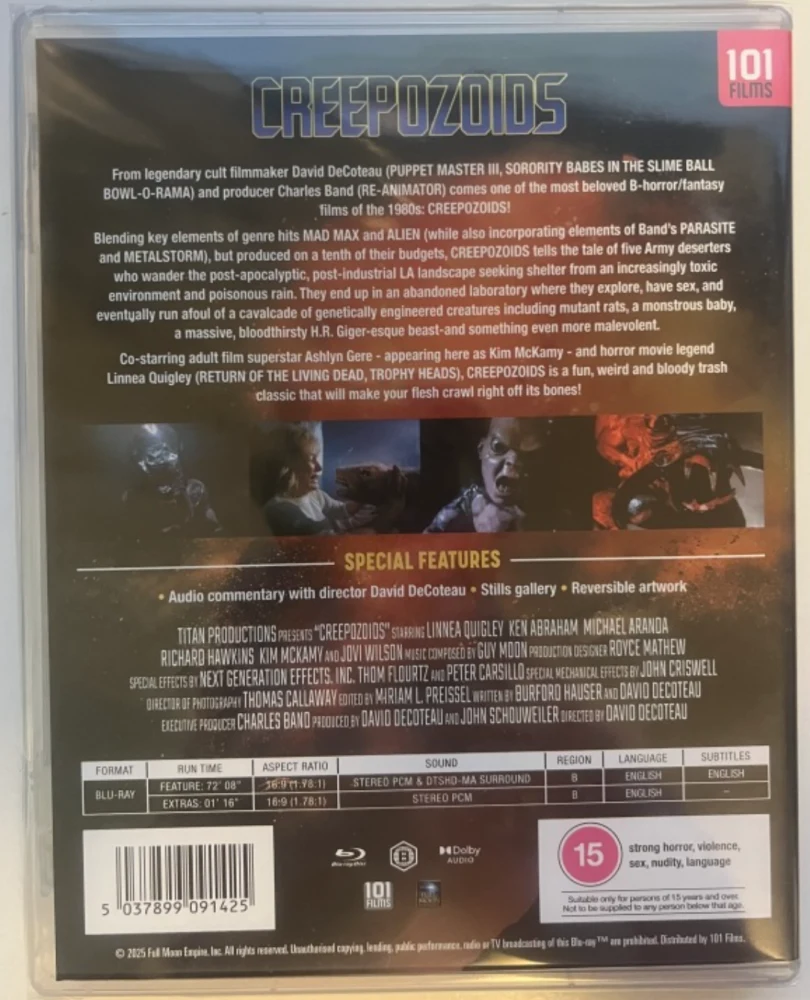 Creepozoids [Blu-ray] 1987
