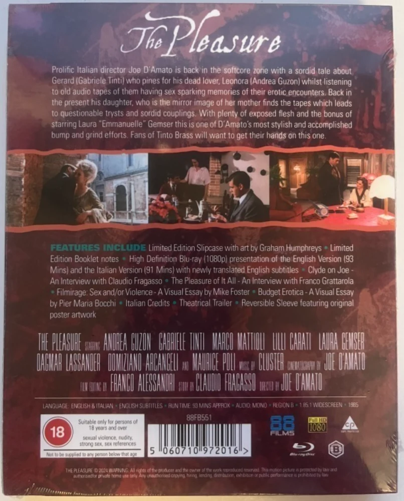 Käsi hameen alla - The Pleasure - The Italian Collection 84 (Blu-ray)