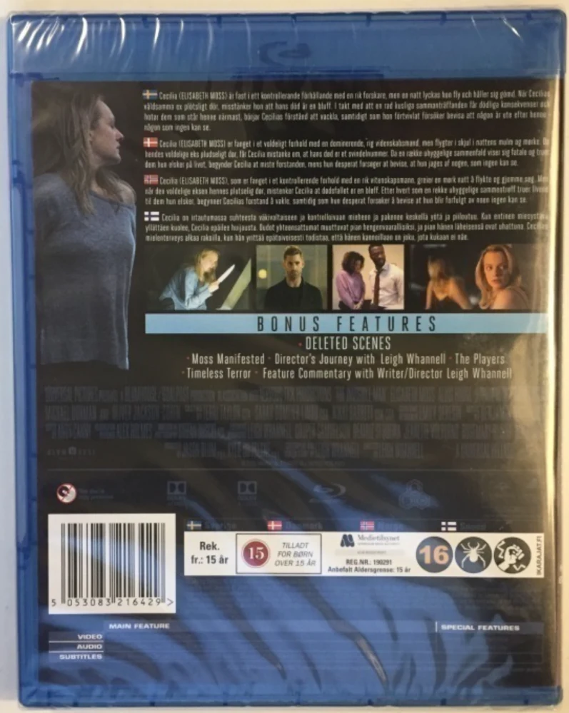 The Invisible Man (Blu-ray) 2020