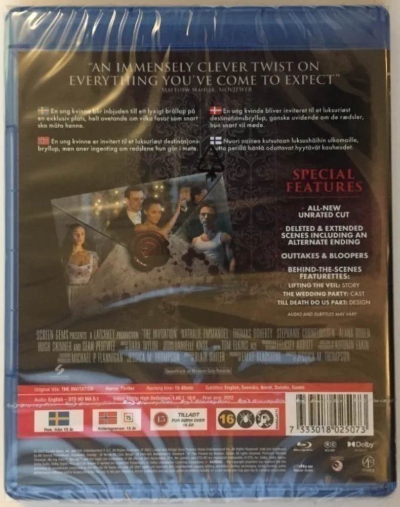 The Invitation (Blu-ray) 2022