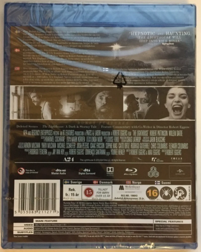 The Lighthouse (Blu-ray) Willem Dafoe (2019)