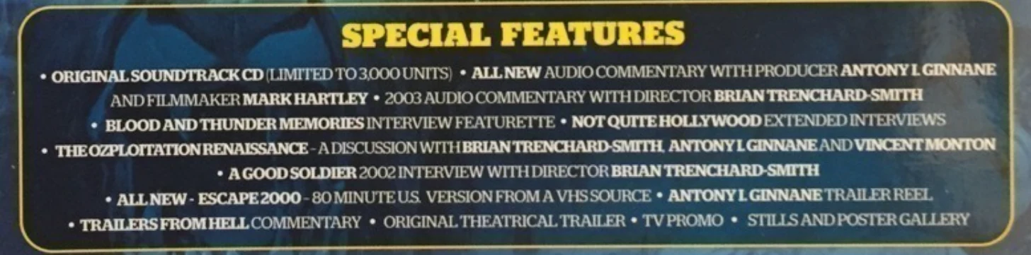 Kalkkunan Metsästys (1982) Turkey Shoot (Blu-ray)