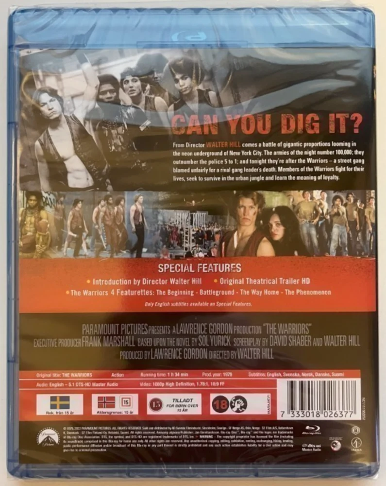 The Warriors - Soturit (Blu-ray) 1979 (Walter Hill)