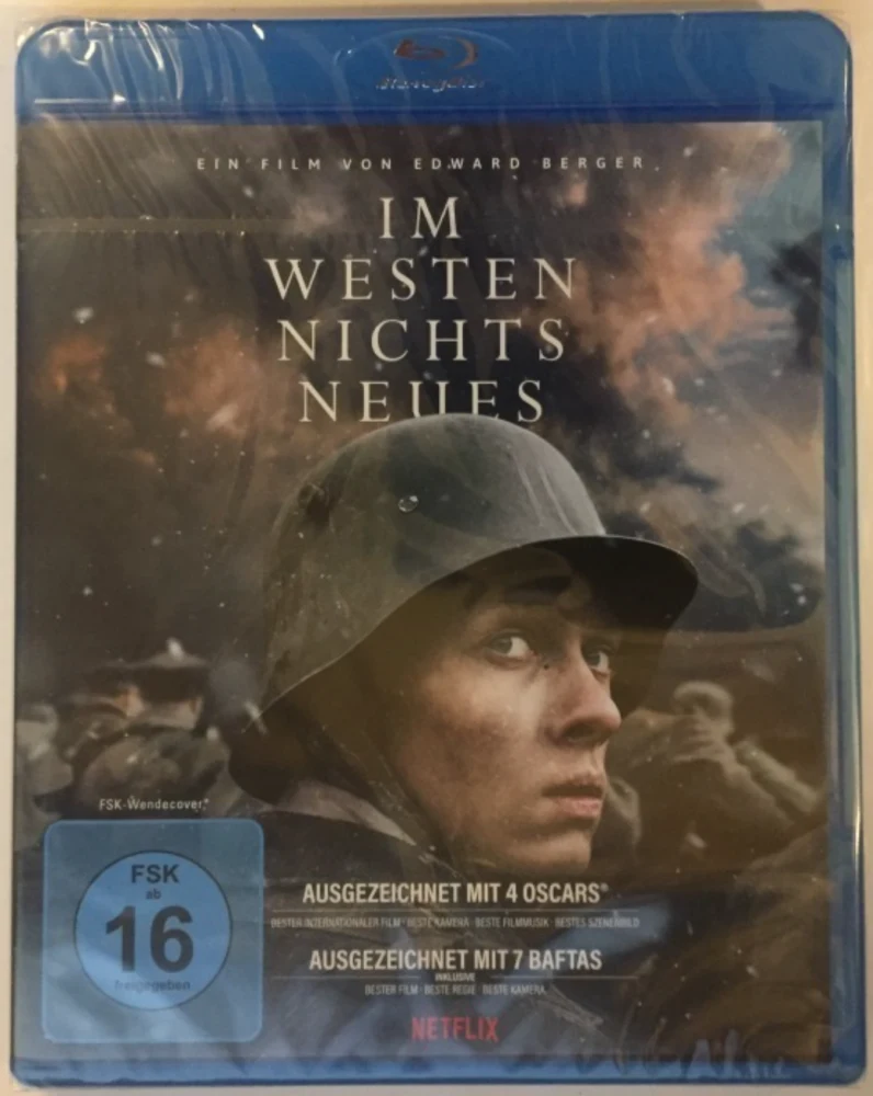 Länsirintamalta ei mitään uutta (Blu-ray) Suomitekstit