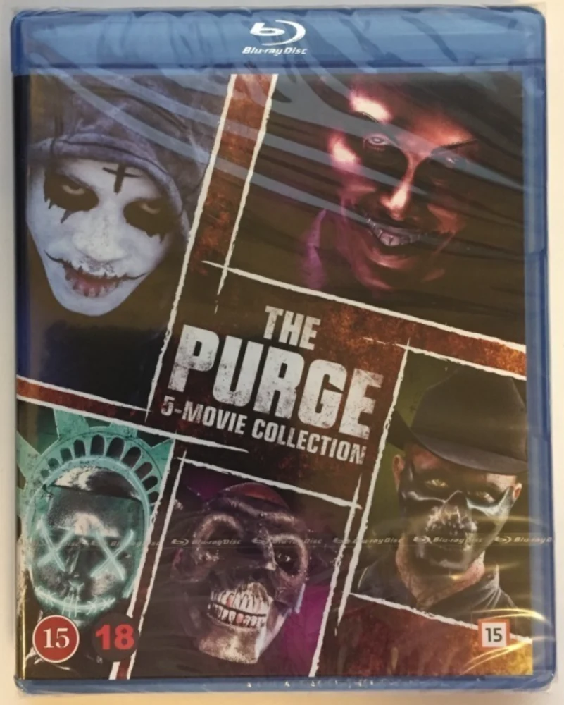 Puhdistuksen yö - The Purge 1-5 Collection (Blu Ray)