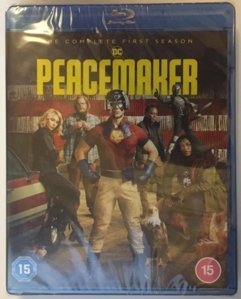 Peacemaker: Kausi 1 [Blu-ray] [2022] [Region Free] John Cena