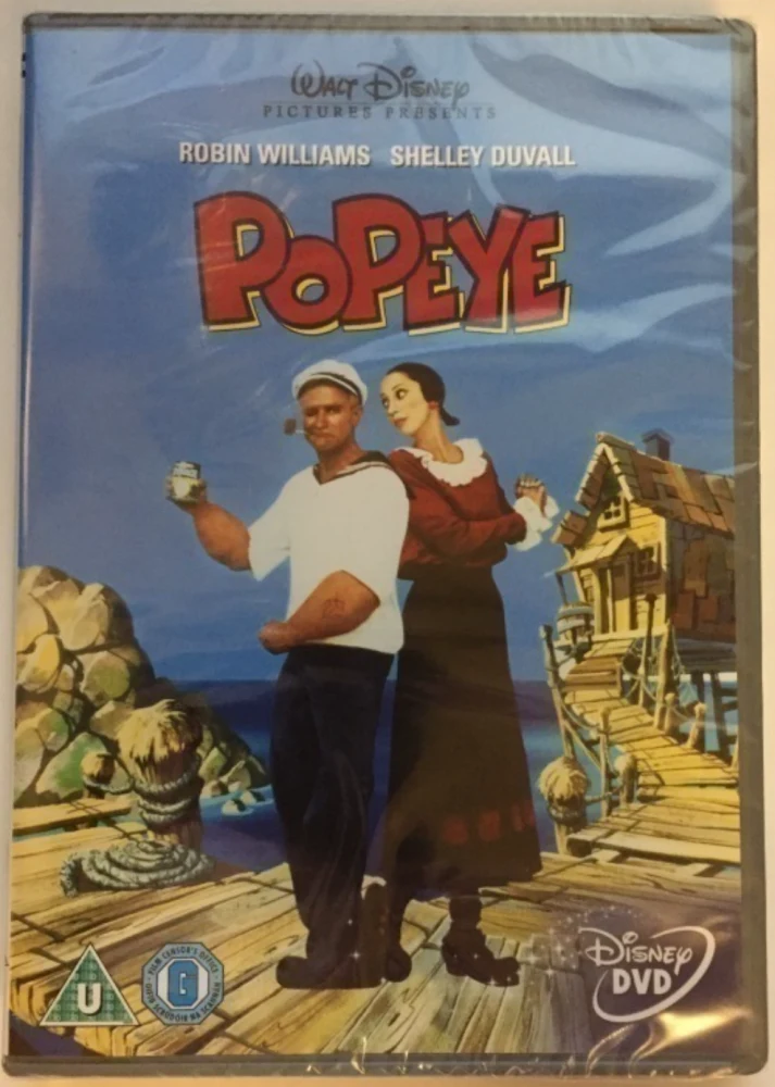 Popeye - Kippari Kalle (DVD) Robin Williams, Shelley Duvall