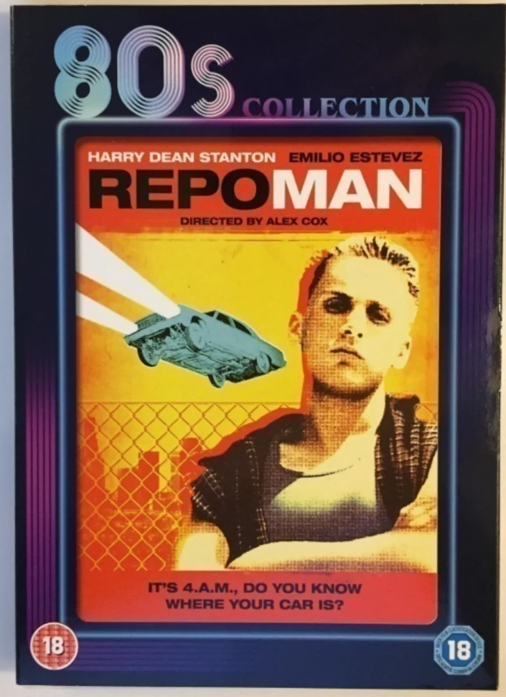 Repo Man (1984) Slipcover (DVD) Emilio Estevez