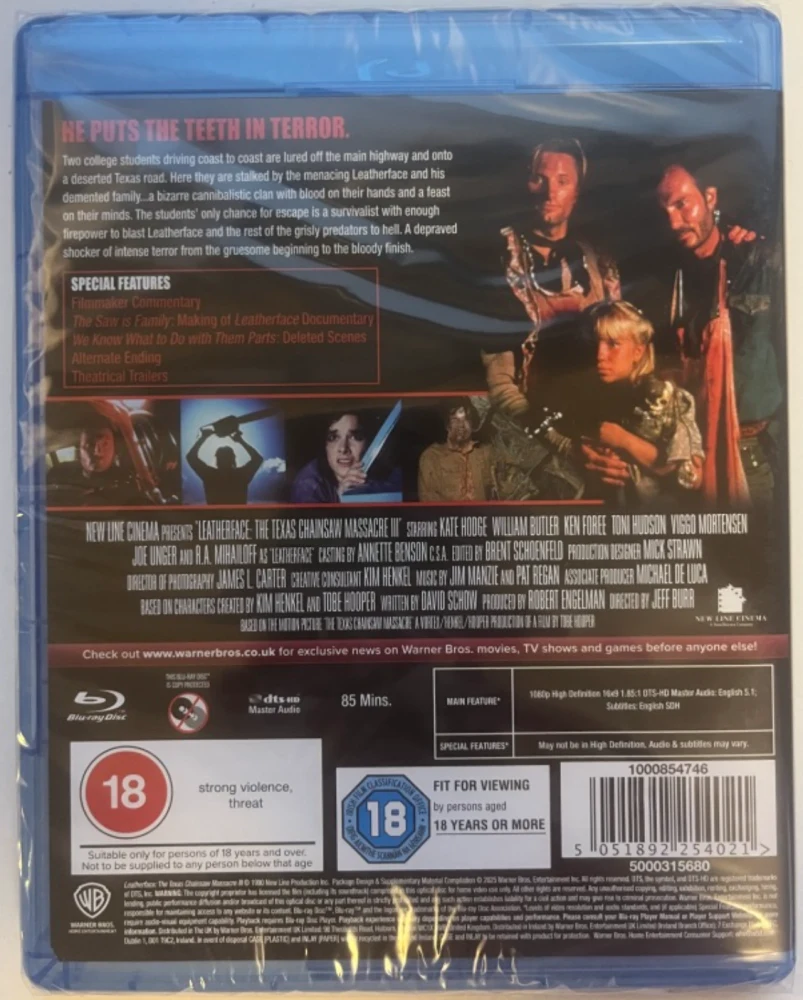 Leatherface: The Texas Chainsaw Massacre III (Blu-ray)