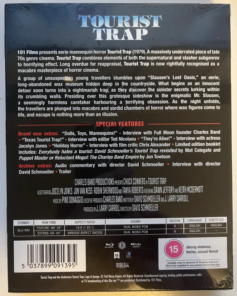 Kuoleman maannekiinit - Tourist Trap [Limited Edition] [Blu-ray]