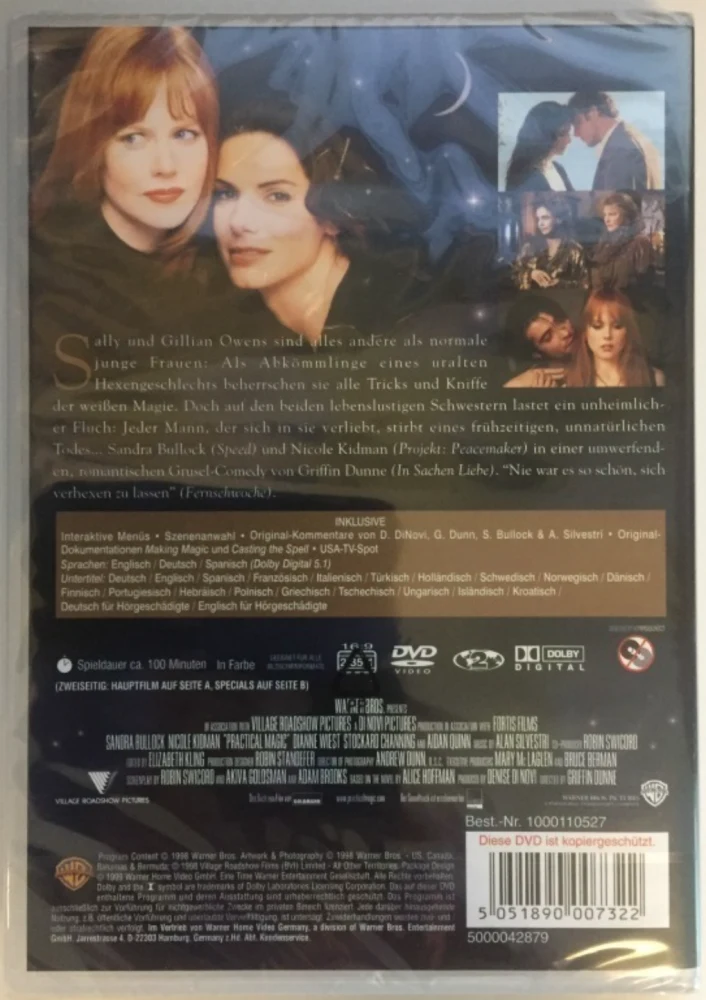 Lumotut sisaret (1998) Sandra Bullock & Nicole Kidman