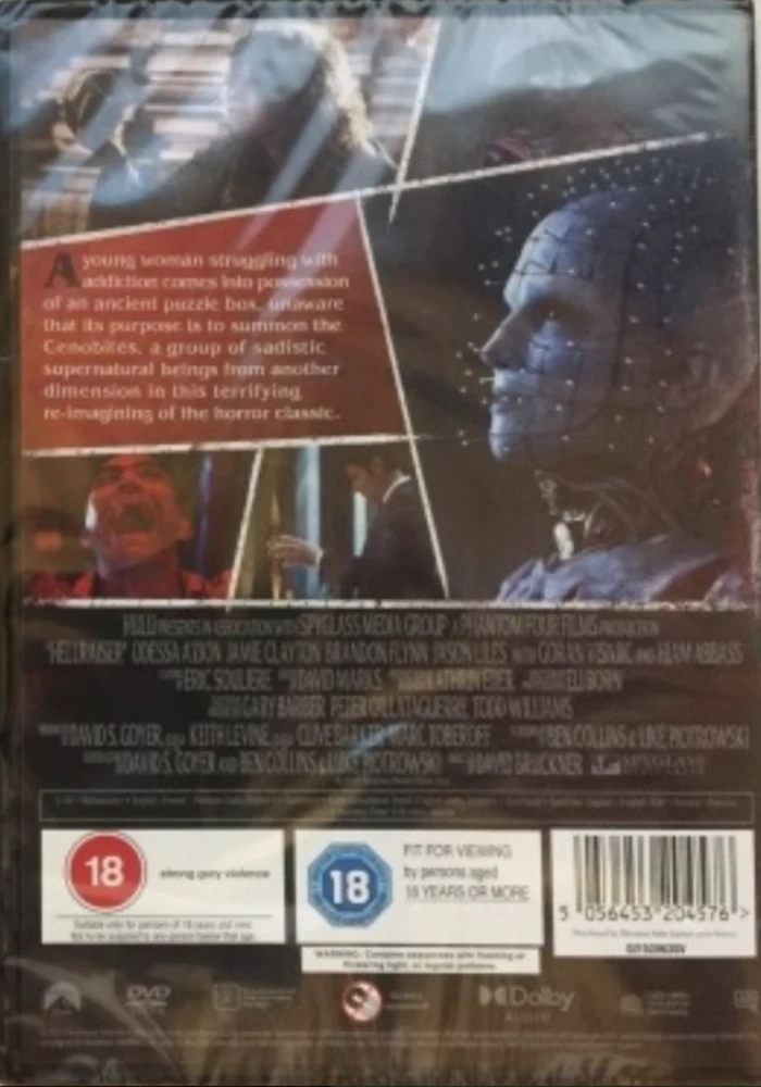 Hellraiser (2022) (DVD)
