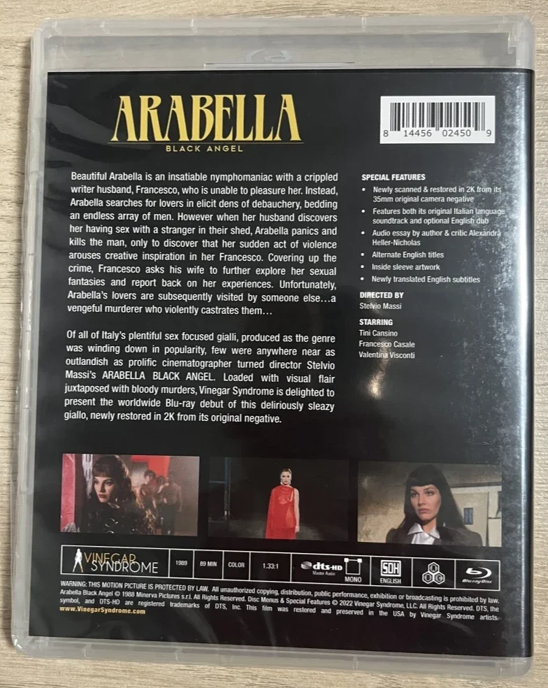 ARABELLA BLACK ANGEL (Blu-ray)