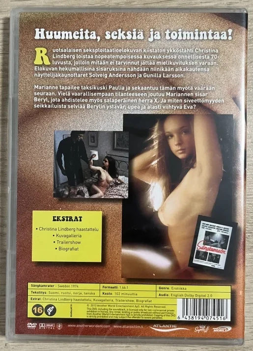 Vapaata parinvaihtoa ruotsalaisittain / Sängkamrater / Wide Open (DVD) 1974