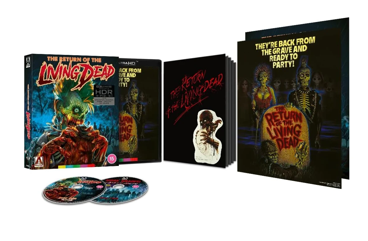 Elävien kuolleiden paluu - The Return of the Living Dead (Limited Edition) 4K Ultra HD (Arrow)
