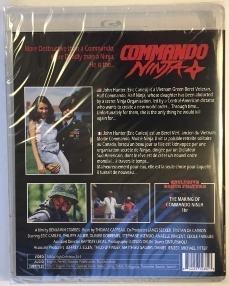 Commando Ninja (Blu-ray) Vinegar Syndrome