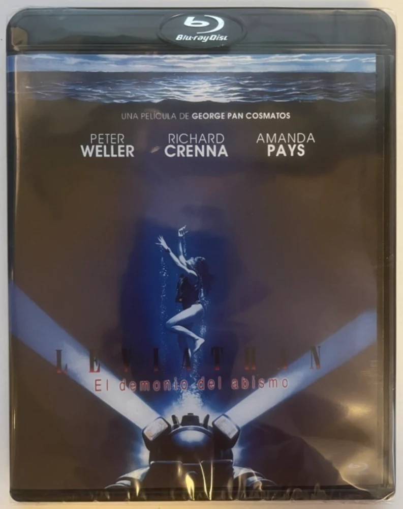 Leviathan - kuoleman laiva (1989) Peter Weller (Blu-ray)