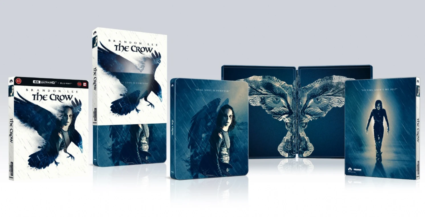 The Crow - Limited Edition Steelbook (1994) Brandon Lee (4K Ultra HD)