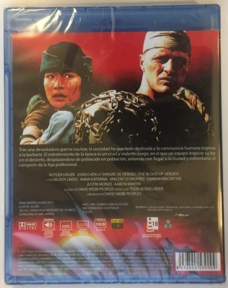 Kuolemanottelu - The Salute of the Jugger (Blu-ray) The Blood of Heroes