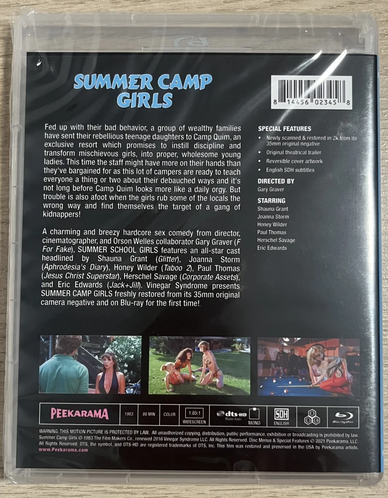 Summer Camp Girls (Blu-ray) Peekarama