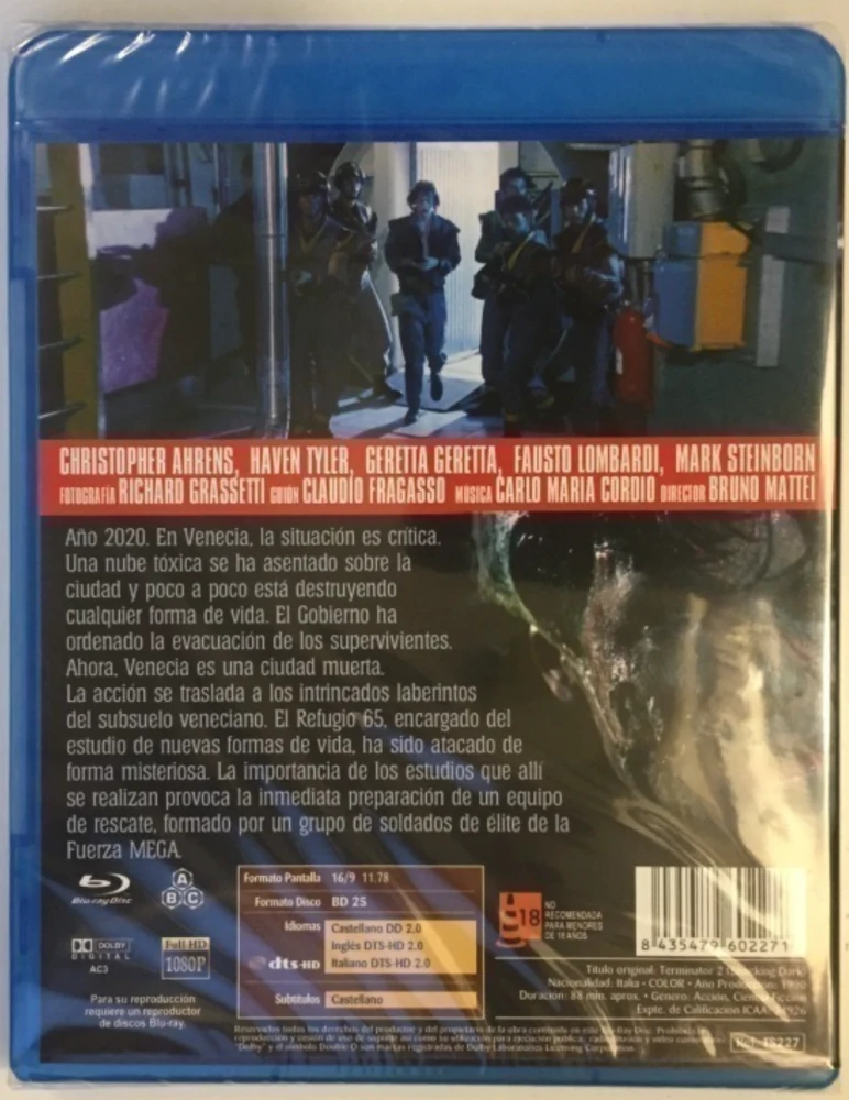 Terminator 2 - Shocking Dark (Blu-ray) Bruno Mattei (1989)