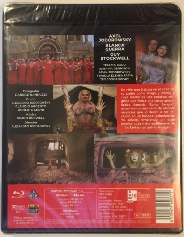 Santa Sangre (Blu-ray) 1989