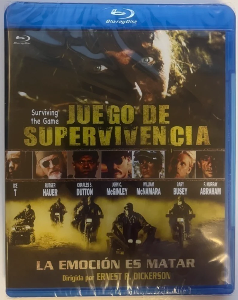 Aseeton saalis - Surviving the Game (Blu-ray) Uncut (1994)