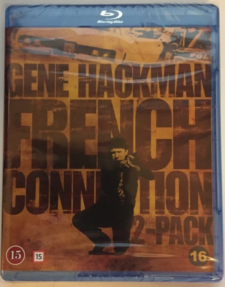 Kovaotteiset miehet 1 & 2 (Blu-ray) The French Connection