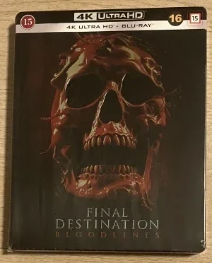 Final Destination: Bloodlines (2025) Limited Edition Steelbook (4K UHD + Blu-ray)