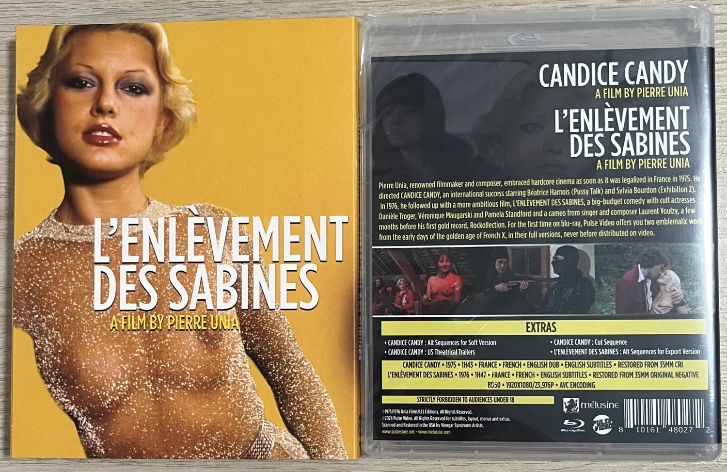 Candice Candy / L'enlèvement Des Sabines - Limited Edition Slipcover (Blu-ray) 