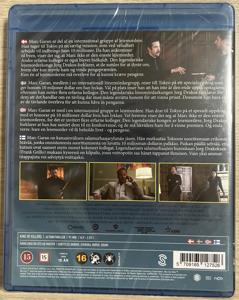 King Of Killers (Blu-ray) Frank Grillo, Stephen Dorff (2023)