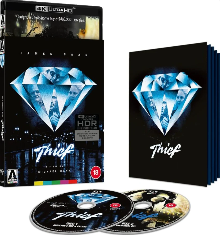 Suurkaupungin lait - Thief - Limited Edition (4K UHD + Blu-ray) Arrow