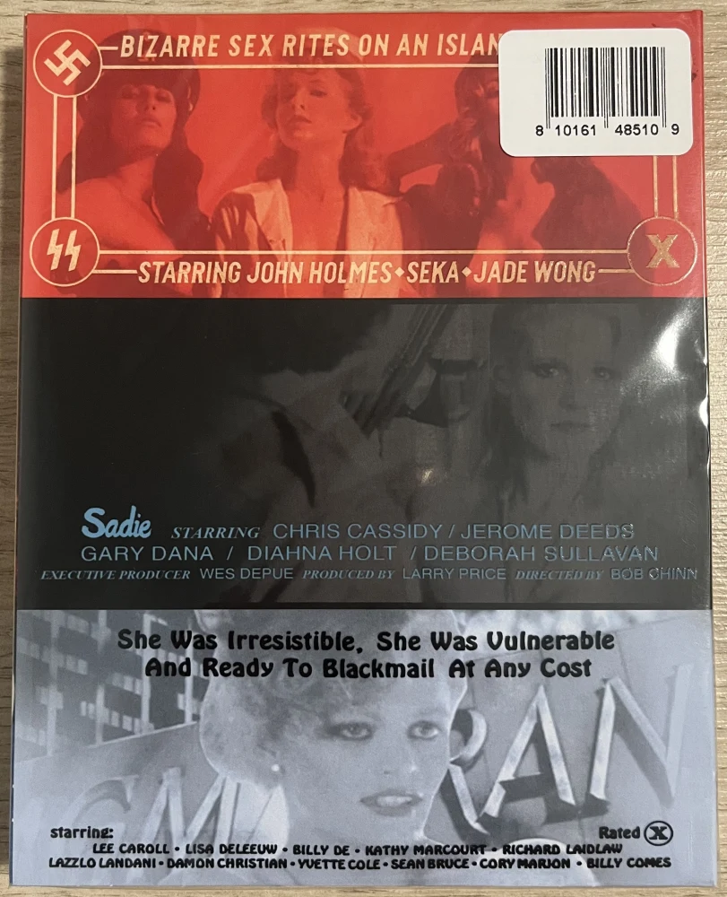 Prisoner of Paradise + Sadie + The Seductress - Limited Edition Slipcover (Blu-ray) Peekarama