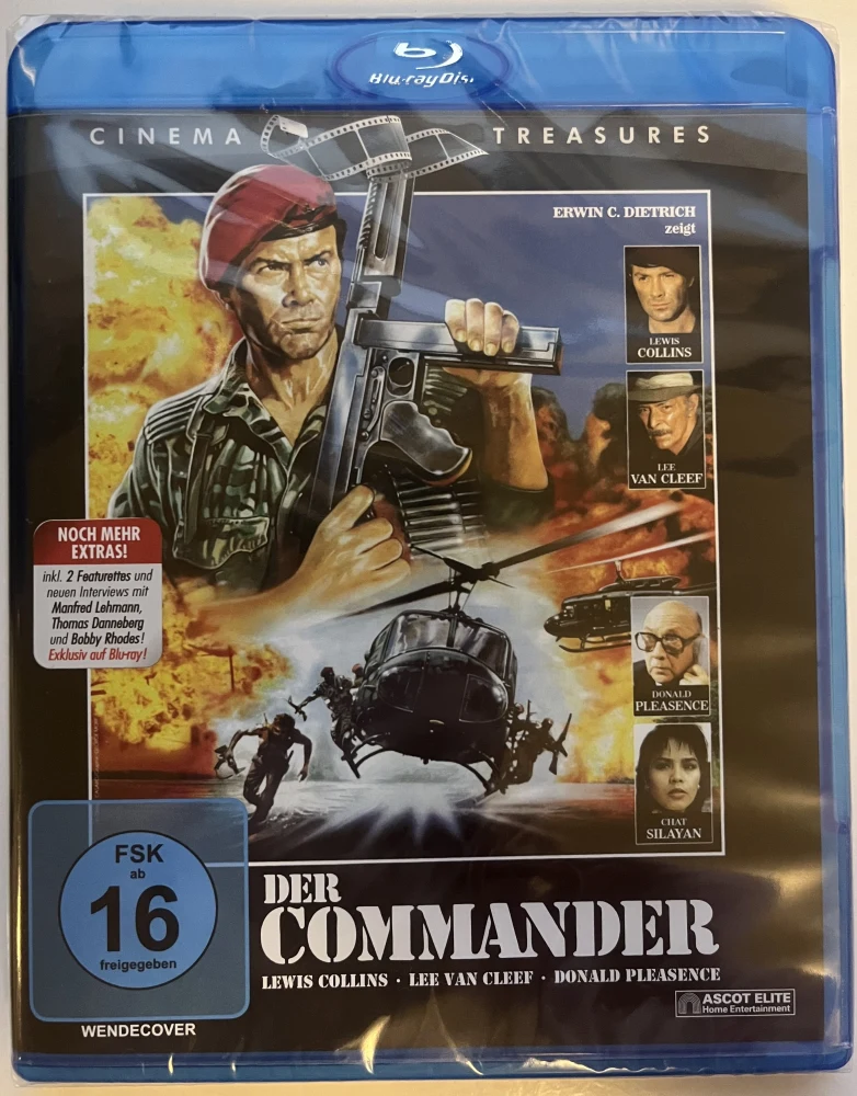 Der Commander (Blu-ray) (1988) Cinema Treasures / Il Triangolo della paura / The Commander