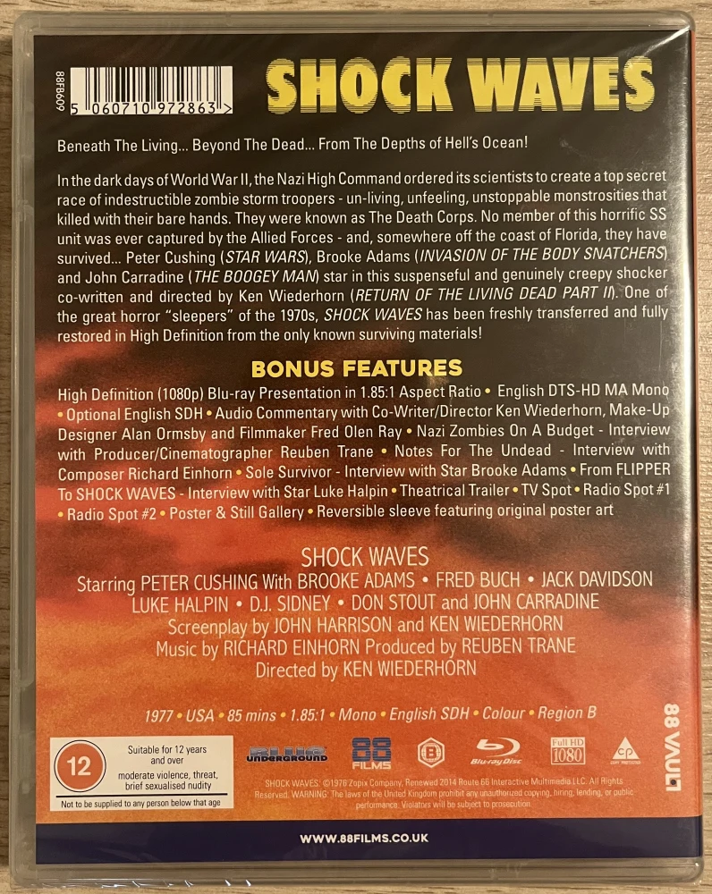 Shock Waves (Blu-ray) (1977)