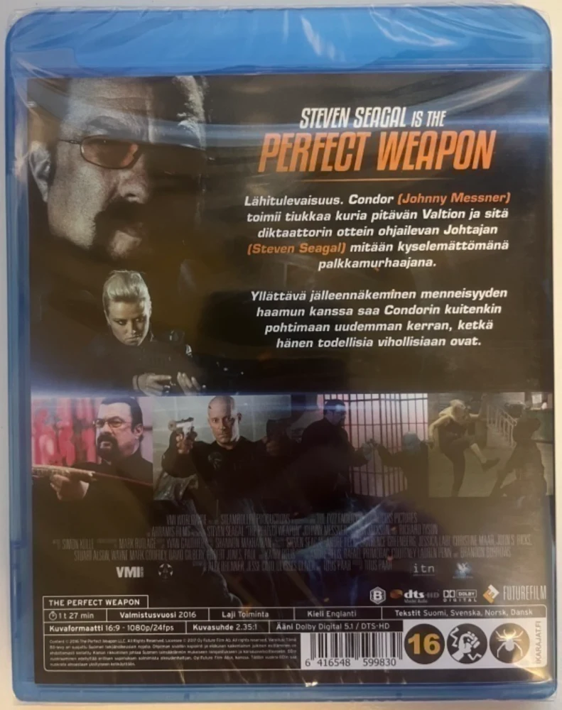 The Perfect Weapon (Blu-ray) Steven Seagal (2016)