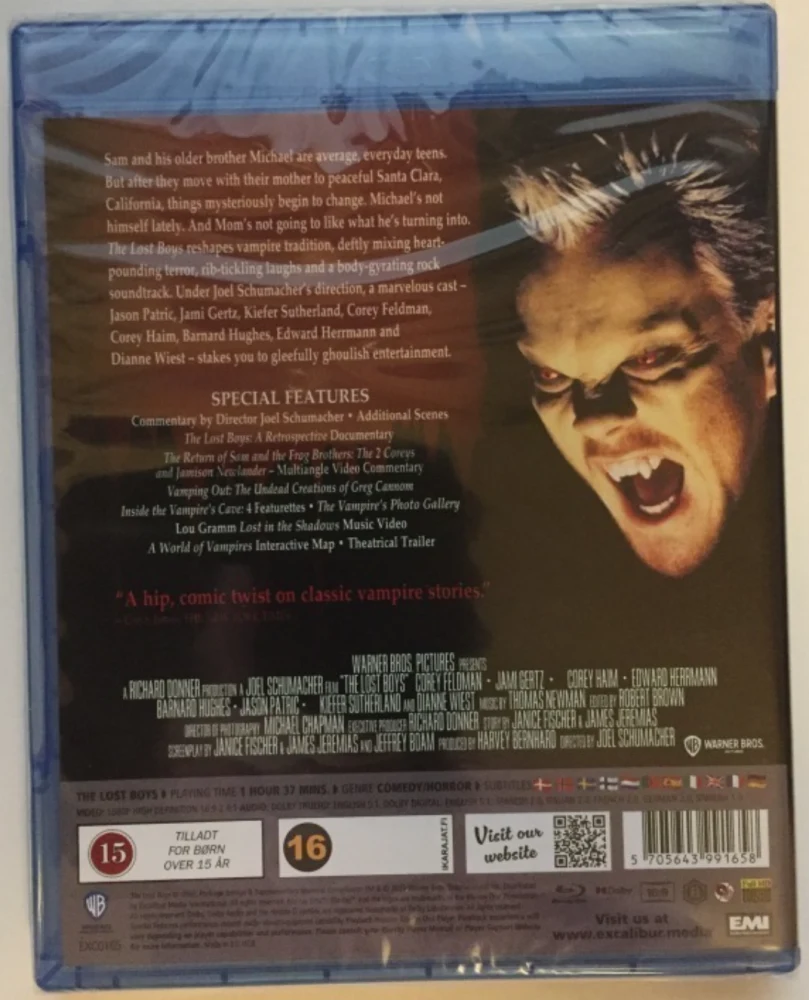 The Lost Boys (1987) Kiefer Sutherland (Blu-ray)