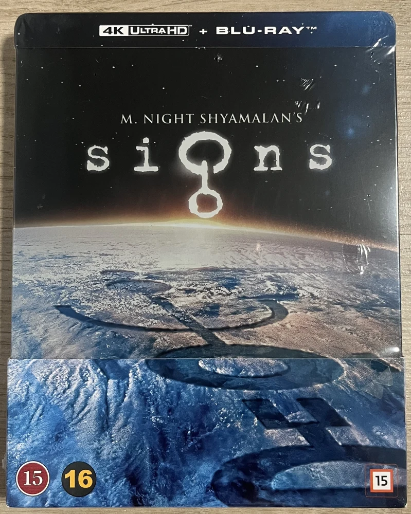 Signs (2002) Limited Edition Steelbook (4K UHD + Blu-ray)