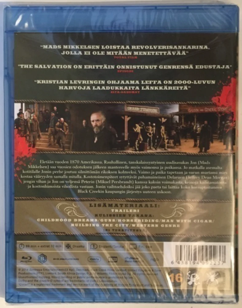 The Salvation (Blu-ray) Mads Mikkelsen, Eva Green